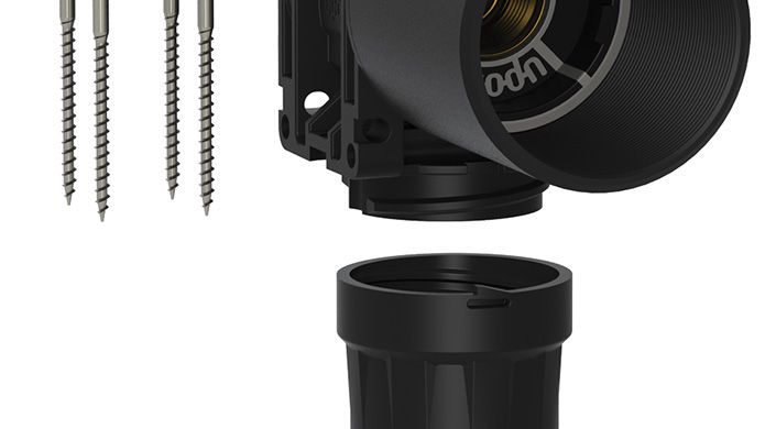 Uppdatering - Uponor Smart Aqua PLUS Väggdosa M7