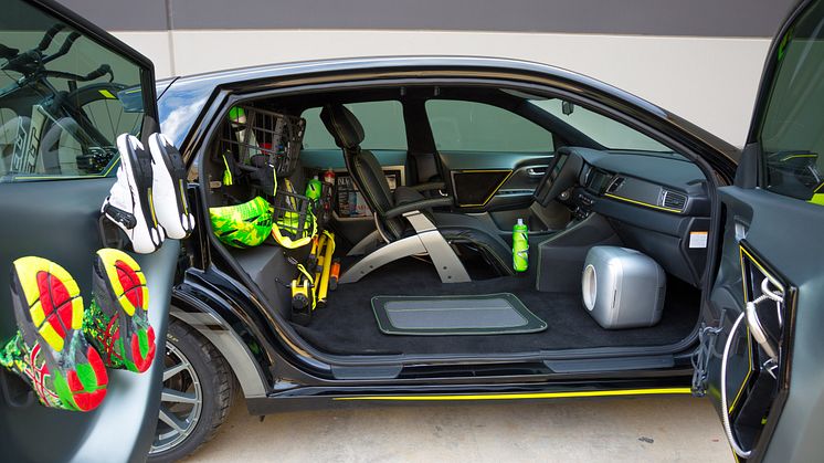Kia Niro Triathlon interiör