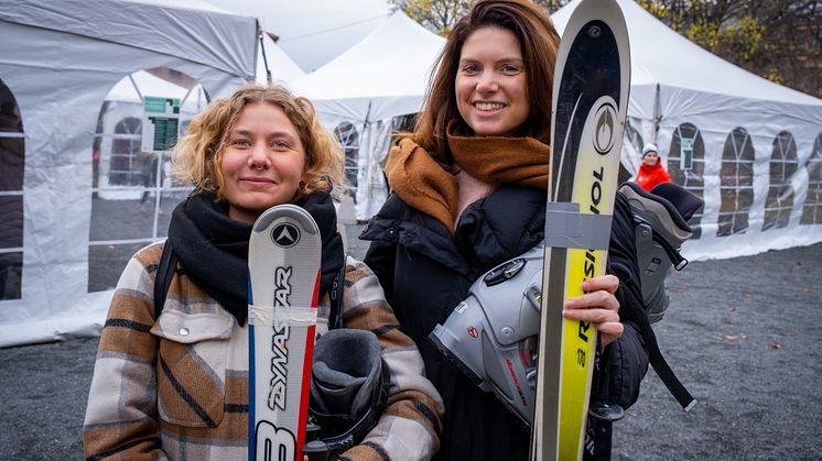 To glade besøkende på gi-bort-markedet i 2021!