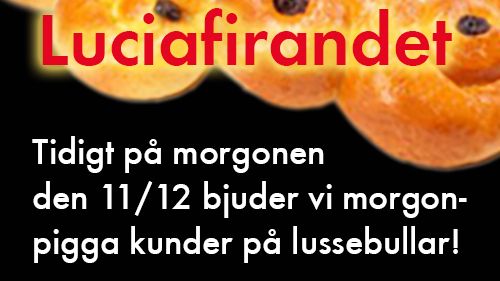 Stockholm: Q-Park smygstartar Luciafirandet den 11/12