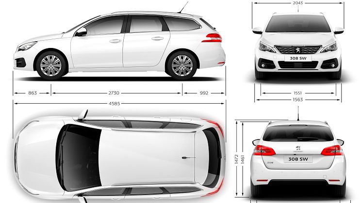 Nya Peugeot 308