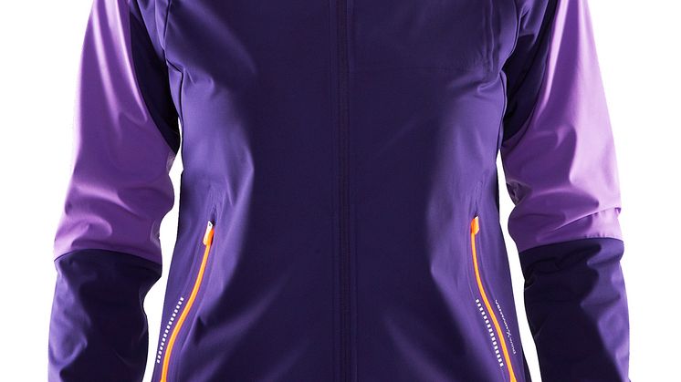 Race jacket (dam) i färgen dynasty/lilac/flourange