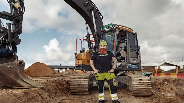 Volvo Dig Assist hos Mantum Entreprenad