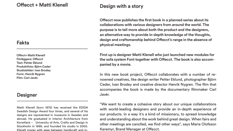 Design with a story.