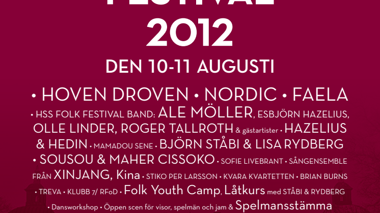 Stockholm Folk Festival 