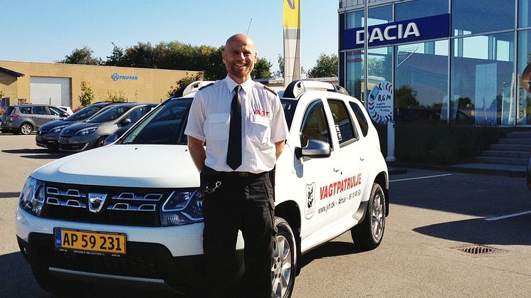 På vagt med Dacia Duster 