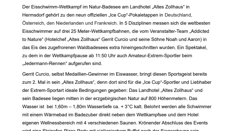Pressemitteilung Zollhaus Open 2020