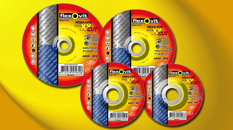 Flexovit Mega-Line MaXX Cut - Produkt