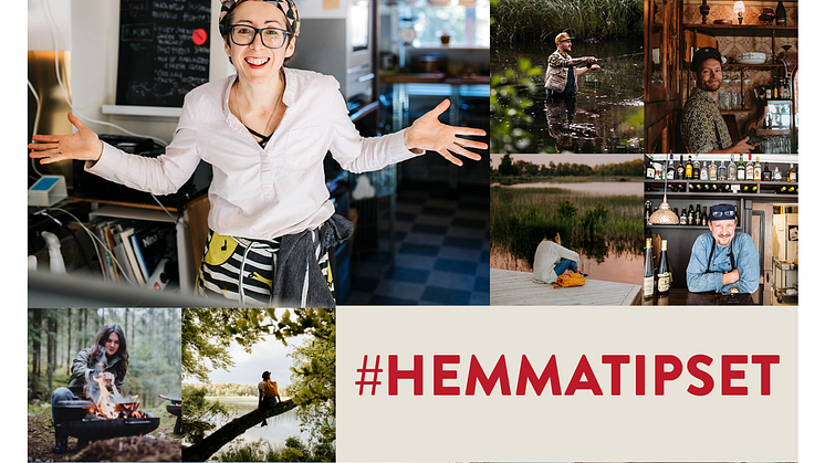Prisbelönta kampanj #hemmatipset drevs under våren och sommaren 2020 med syfte att stötta företagen och ge lokalbor tips i en svår tid efter pandemins utbrott. Människorna i företagen stod i centrum och en mosaik av dem blev kampanjens signum. 
