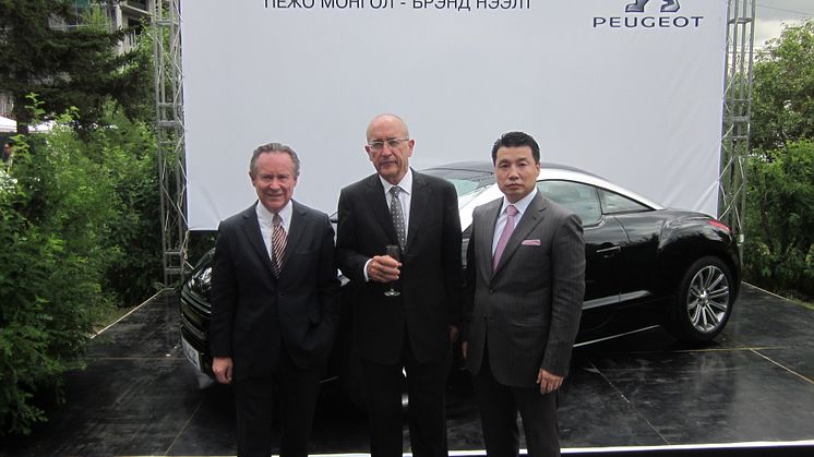 Premiär för Peugeot i Mongoliet
