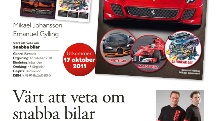 Värt att veta om  snabba bilar