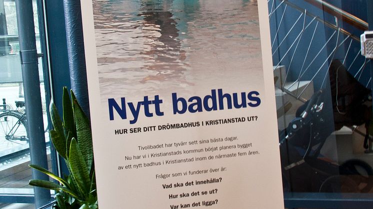 Kristianstads kommun söker bästa badhusidéerna