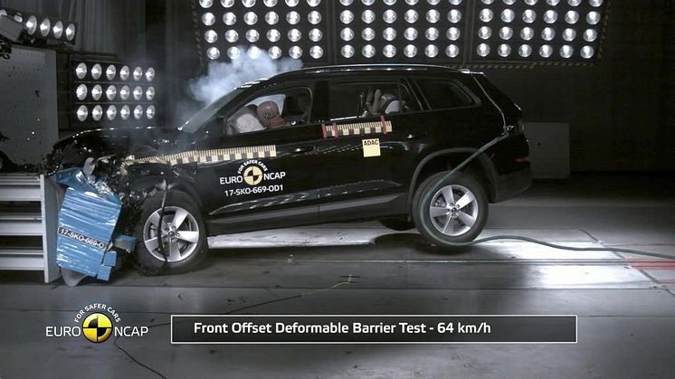Skoda Kodiaq - Euro NCAP crash testing - May 2017