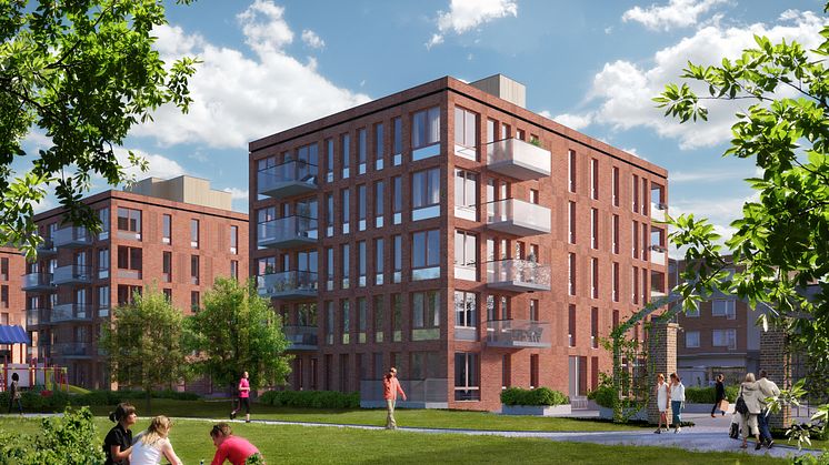 Stadsparkhusen i Trelleborg