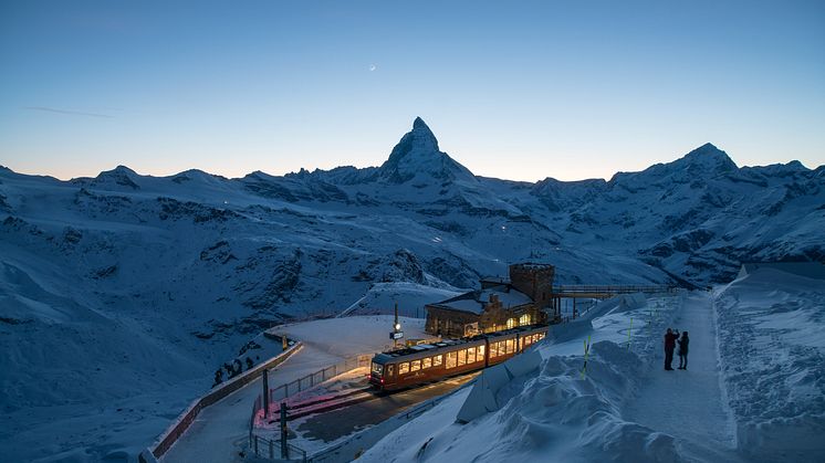 Station Gornergrat © Gornergrat Bahn - David Bumann