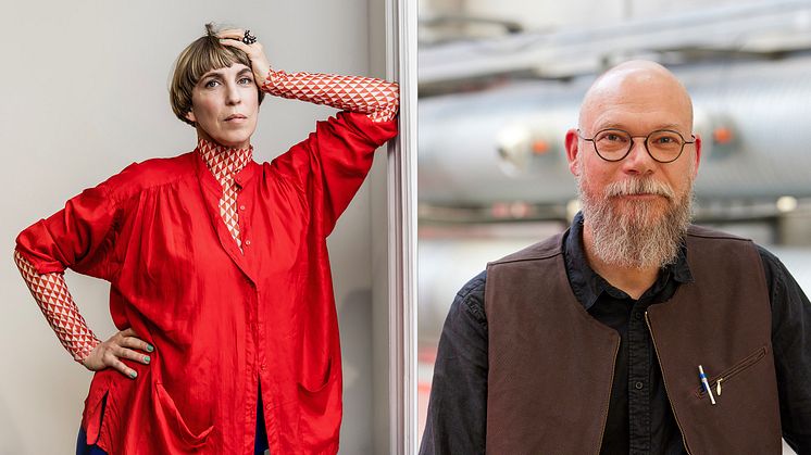 Bella Rune och Johan Ejdemo, nya ledamöter i Beckmans styrelse.