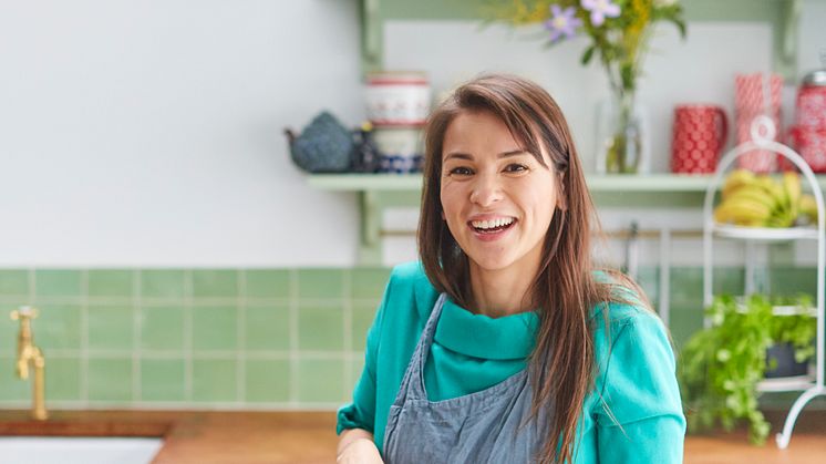 Rachel Khoo i sitt svenska kök
