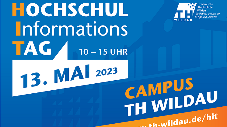 Am 13. Mai 2023 findet von 10 bis 15 Uhr der Hochschulinformationstag der TH Wildau auf dem Campus der Hochschule statt. (Bild: TH Wildau)