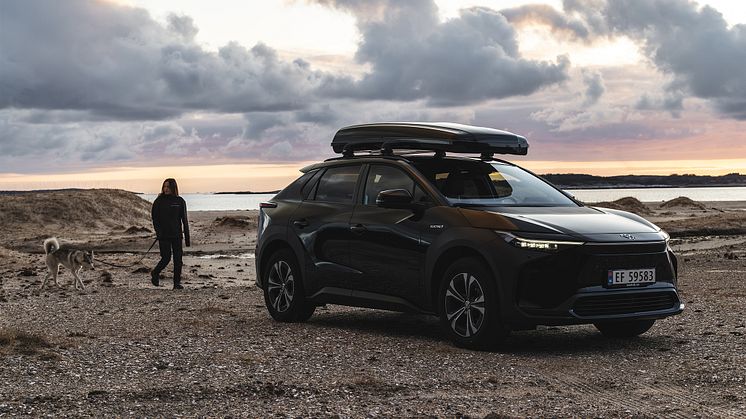På salgstoppen: Toyota er Lofotens mest solgte bilmerke. Foto: Nordvik AS. 