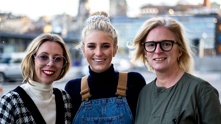 Kristina Tjäder House of Dagmar, Penny Parnevik, Alexandra Krook, grundare. Foto: Olivia Åkerlund