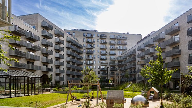Lyskilden residential property in Herlev (greater Copenhagen)