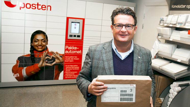 -Trenden med økende shopping av møbler på nett fortsetter, sier e-handelsdirektør Gunnar Henriksen i Posten Norge. FOTO: Håvard Jørstad