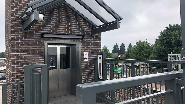 New passenger lifts open at Lichfield Trent Valley station