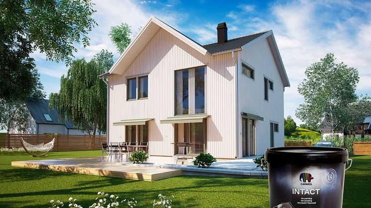 INTACT – en ny generation målarfärg för träfasader