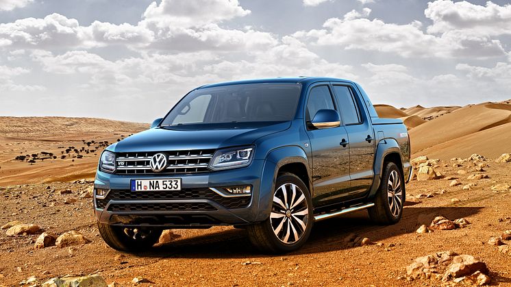 Amarok har fået nyt frontdesign, og under hjelmen ligger en ny raffineret V6 TDI