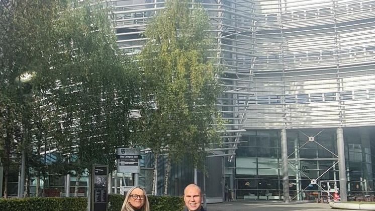 Dr Kimberley Hardcastle, Assistant Professor at Northumbria University and Al Alzein, Membership Engagement Manager at Dynamo