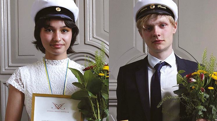 Irma Flores Bertilsson och Edvin Fasth (foto: Mats Eriksson)