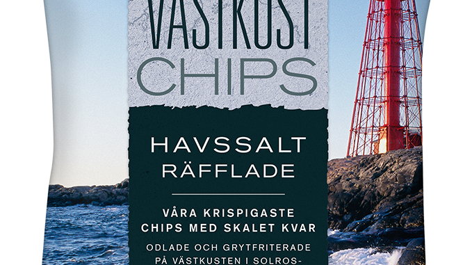 Estrella Västkustchips Havssalt Räfflade