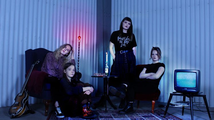 Hedda Hatar från Lund är ett av banden som valts ut till Nemis på Sweden Rock Festival i sommar.