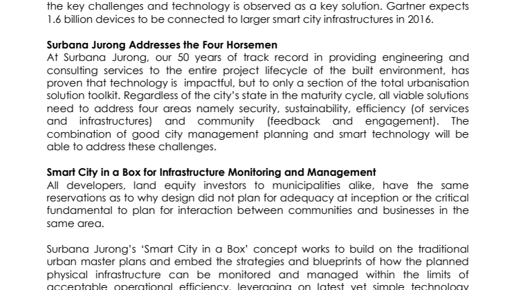 The 4 Horsemen of Smart City Solutions 