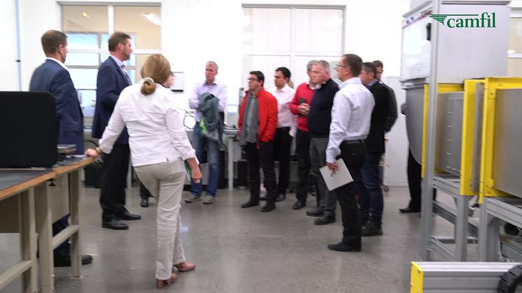 Sanofi Energy Days at Camfil Tech Centre