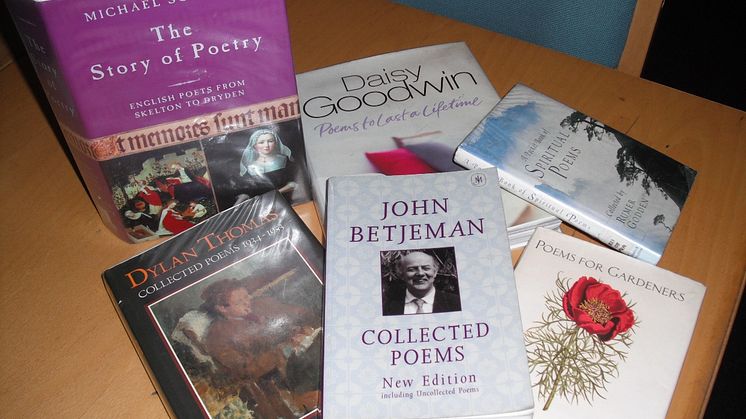 Free poetry reading event at Bury Library