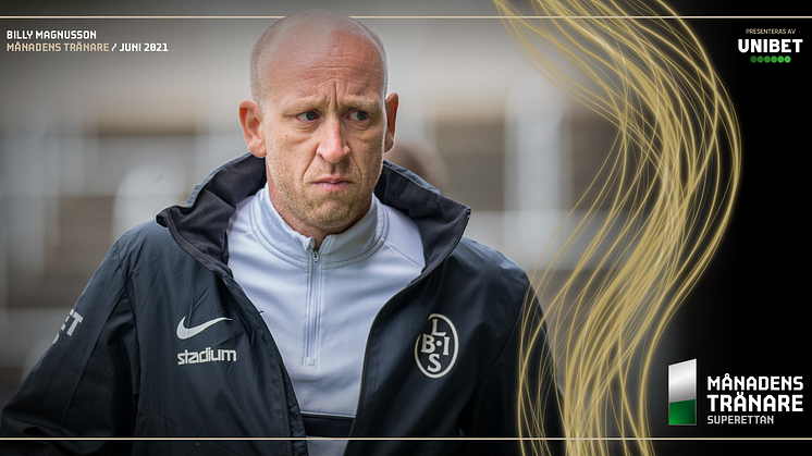 Landskronas Billy Magnusson är Månadens tränare
