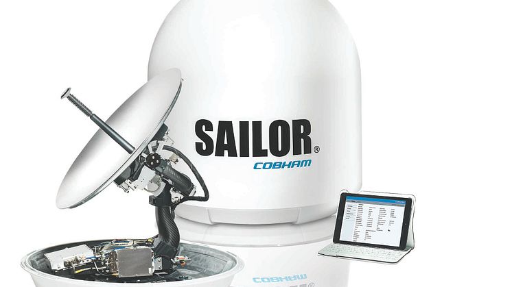 SAILOR 600 VSAT Ku offers a perfect balance between form factor and performance