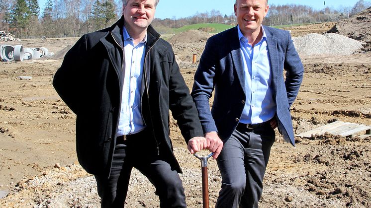 1. spadestik i Fredensborg