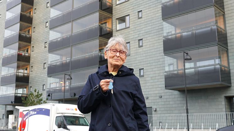 Inger ser fram emot att bo nytt och fräscht och med en svårslagen utsikt.