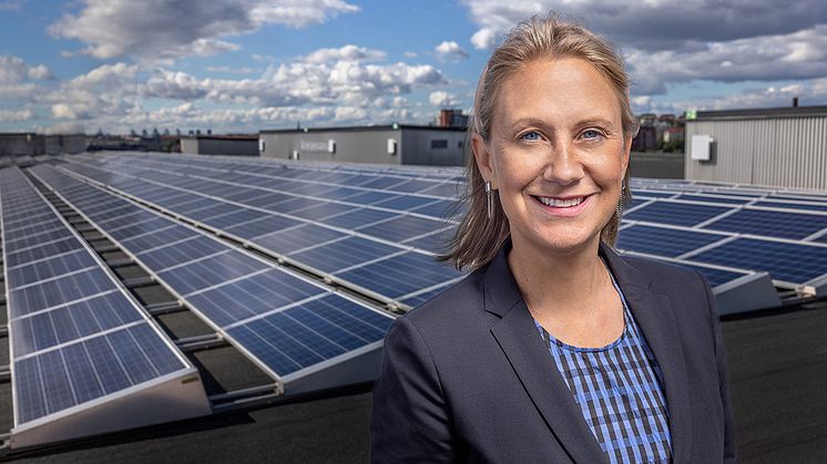 Anna Werner på Svenk solenergi