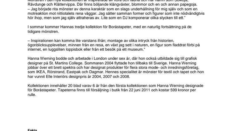 HANNA WERNING - Följ med Hanna...