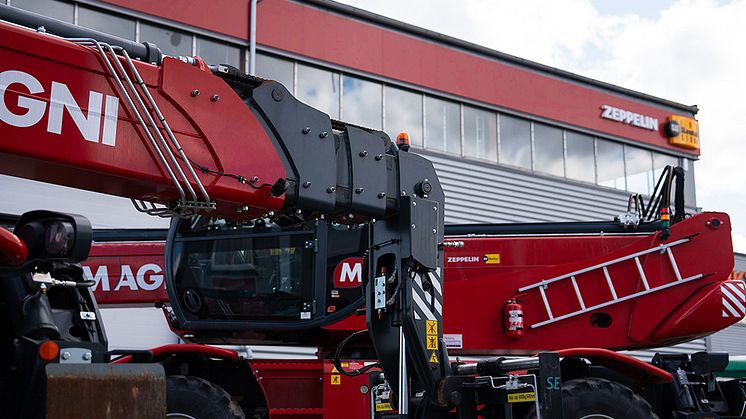 Zeppelin Rentals depå på ringön i Göteborg