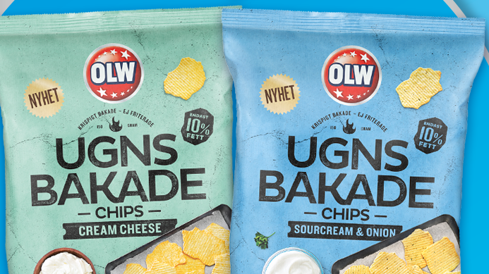 OLW relanserar en efterfrågad favorit – Ugnsbakade chips 