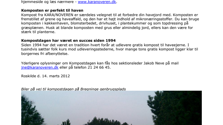 Forår i haven – Kom og hent gratis kompost
