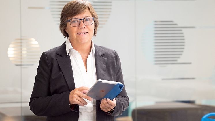 Adm. direktør Turid Grotmoll i SpareBank 1 Gruppen
