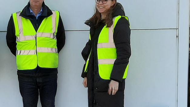 Sofie Terp Christensen har indstillet Bygma og sin praktikvejleder Martin Hansen, der er logistikchef for Bygmas Region Midt og Region Nord til prisen.