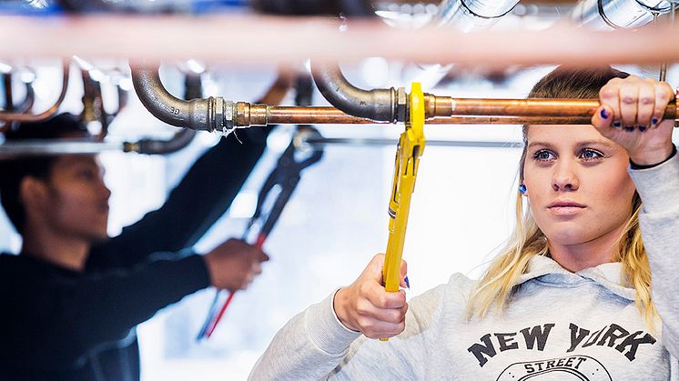 Många sökande till både yrkesförberedande och högskoleförberedande program på Karlstads och Hammarö kommunala gymnasieskolor. Foto: Johan Eklund, Fotografiska.