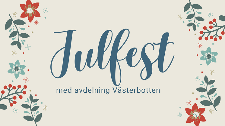 Välkomna på julfest! 