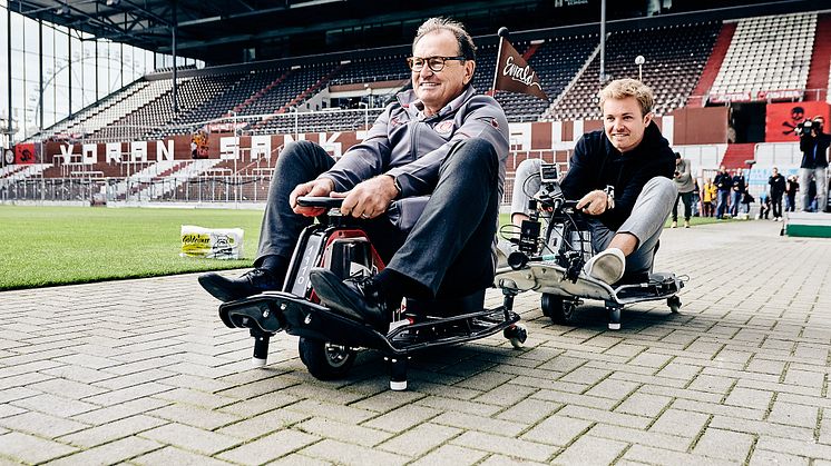 Ewald Lienen geht in Führung im Finale - Nico Rosberg auf der Jagd